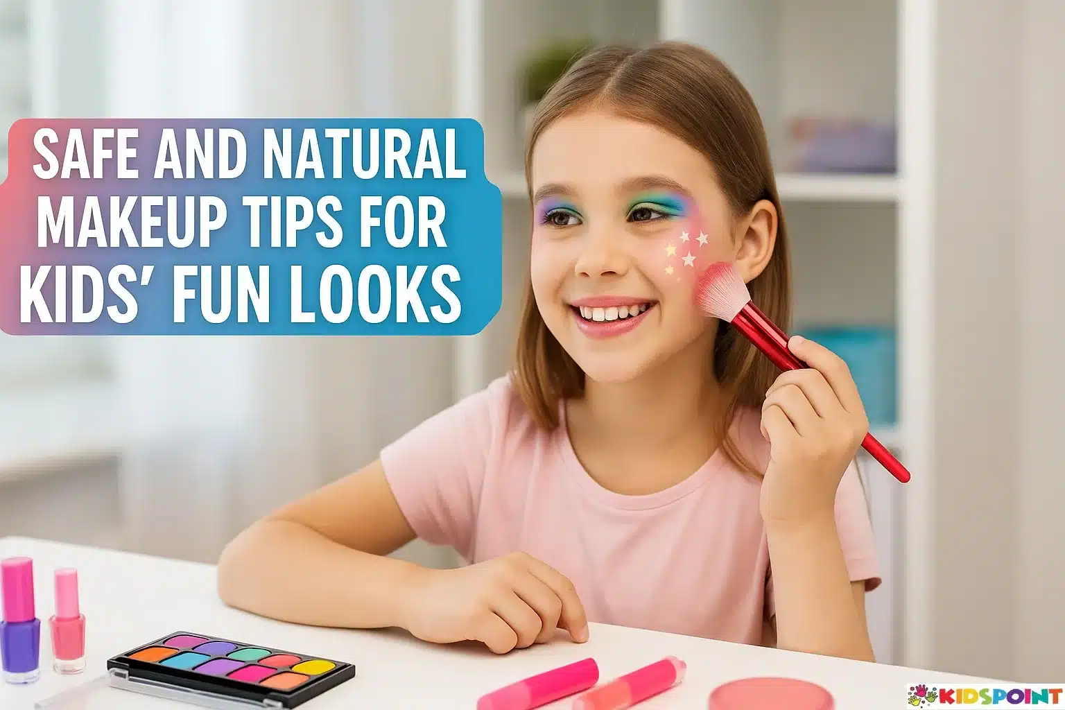 Safe and Natural Makeup Tips for Kids Fun Looks