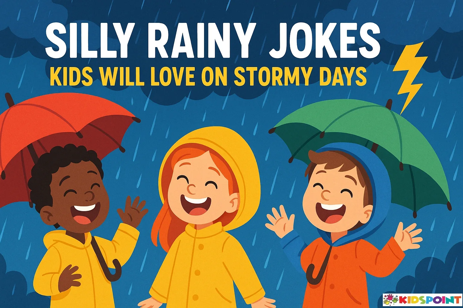 Silly Rainy Jokes Kids Will Love on Stormy Days