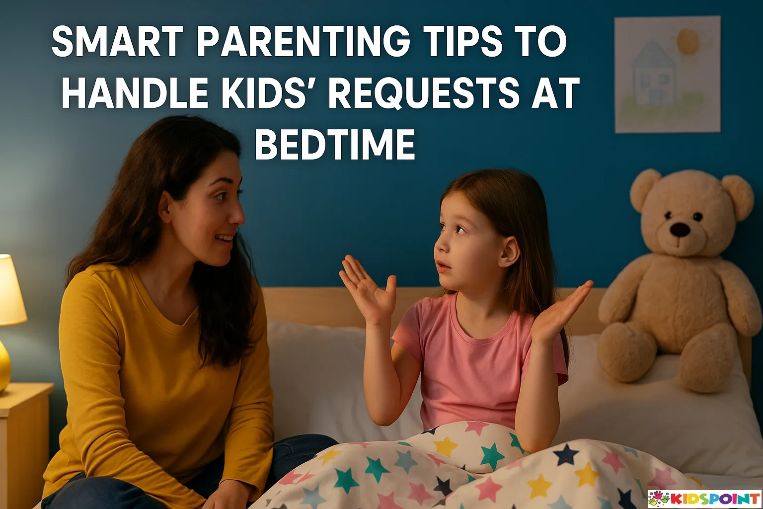 Smart Parenting Tips to Handle Kids’ Requests at Bedtime