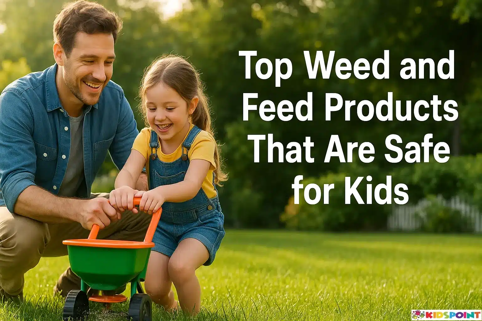 Top Weed and Feed Products That Are Safe for Kids