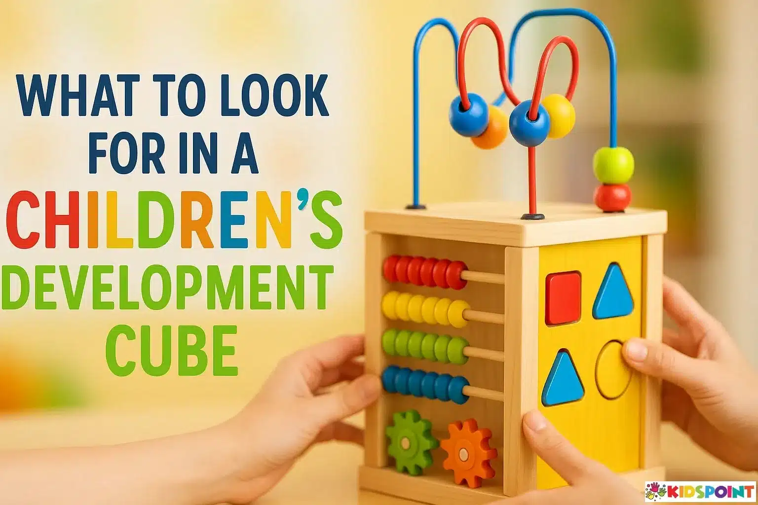 What to Look for in a Children’s Development Cube