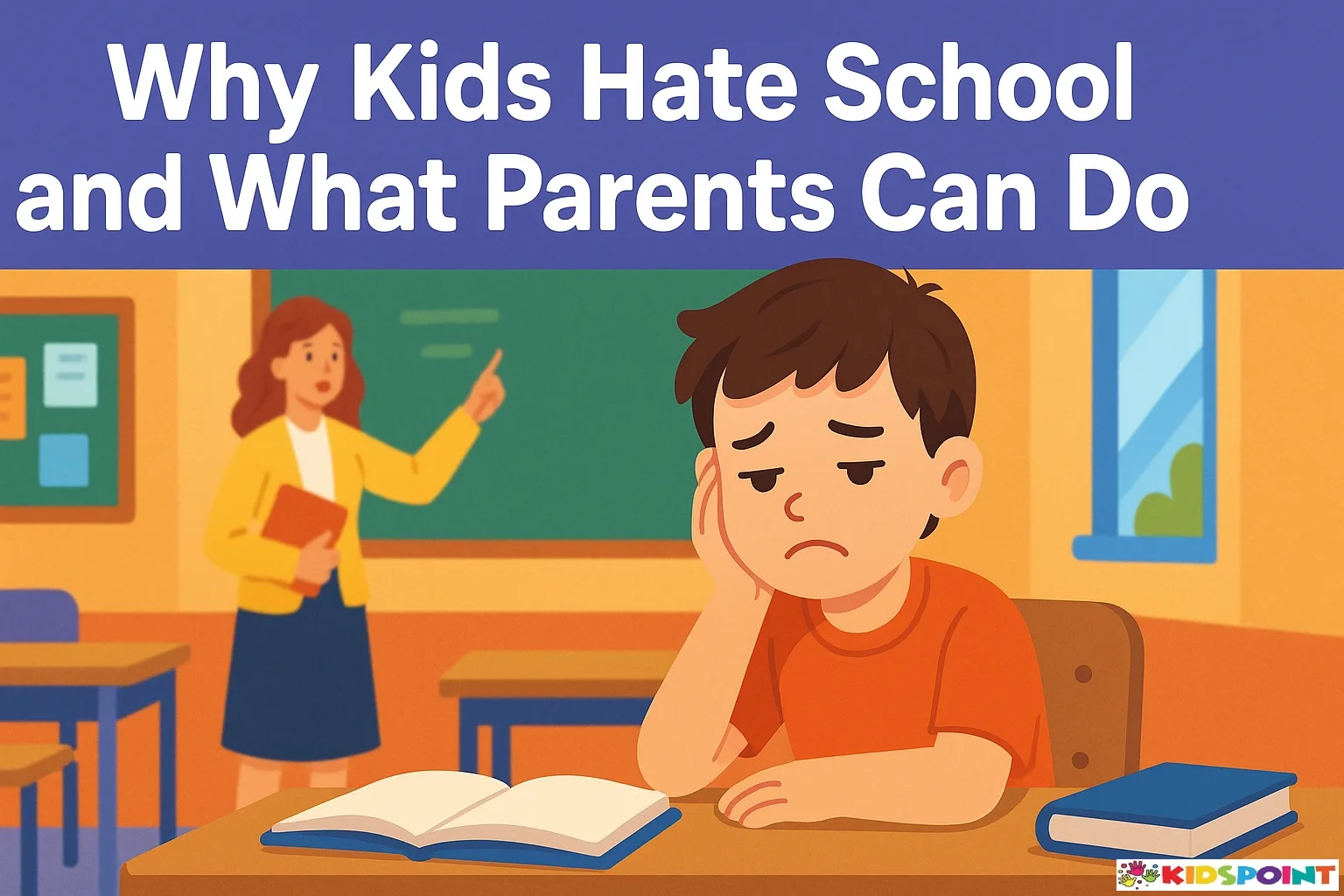 Why Kids Hate School and What Parents Can Do