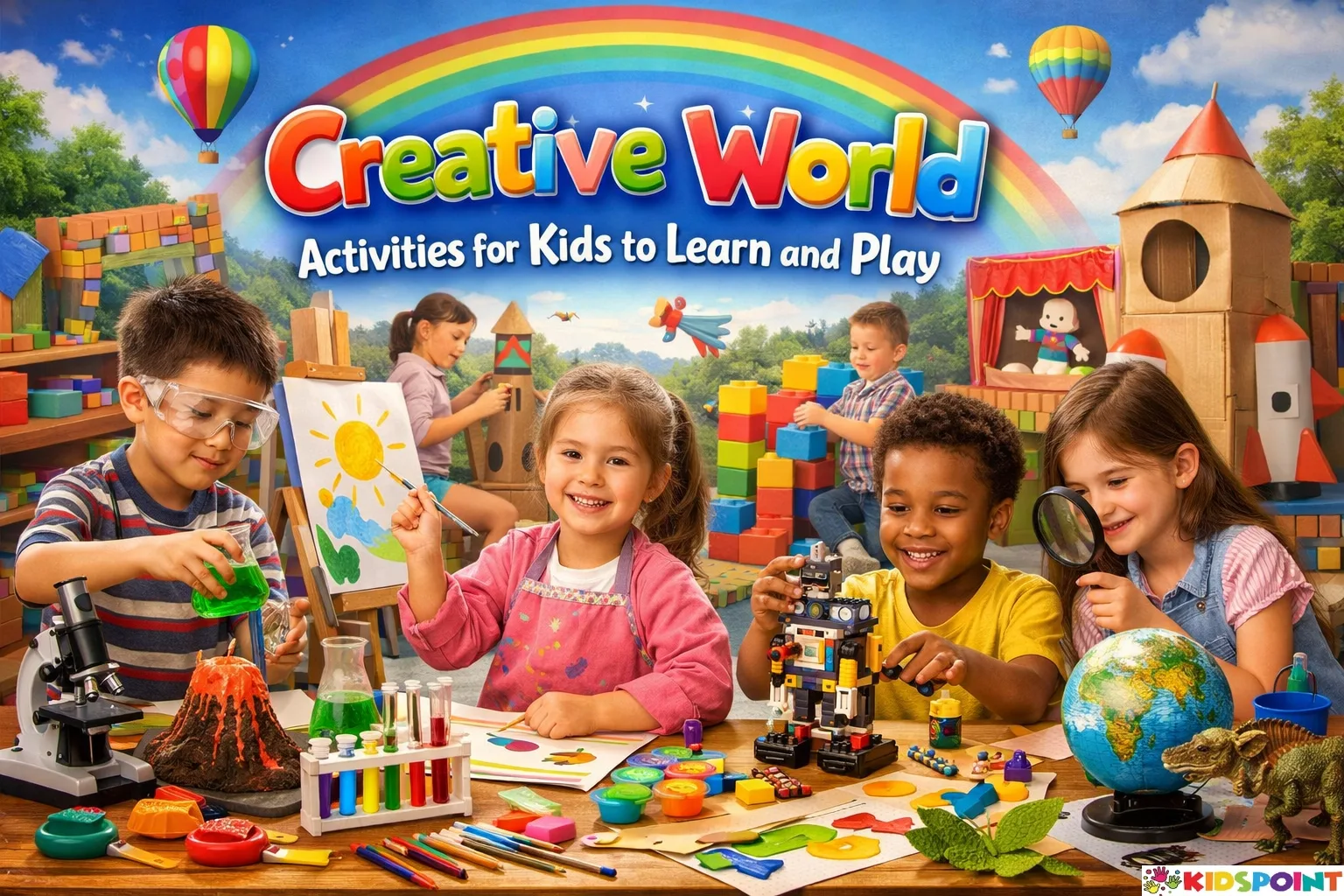 Creative World Activities for Kids to Learn and Play