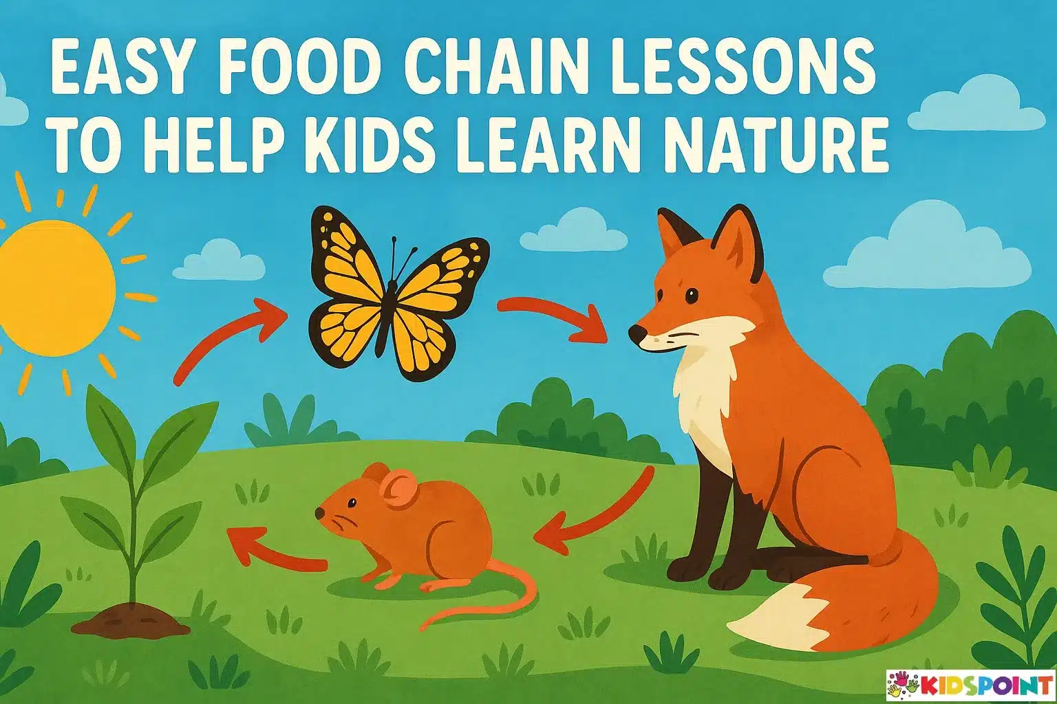 easy food chain lessons to help kids learn nature