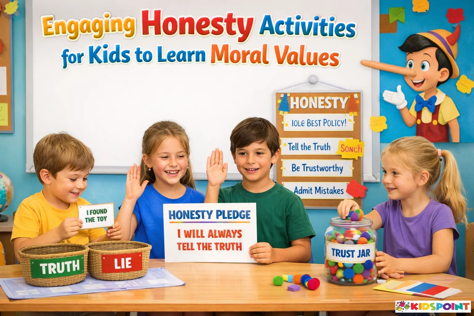 Engaging Honesty Activities for Kids to Learn Moral Values