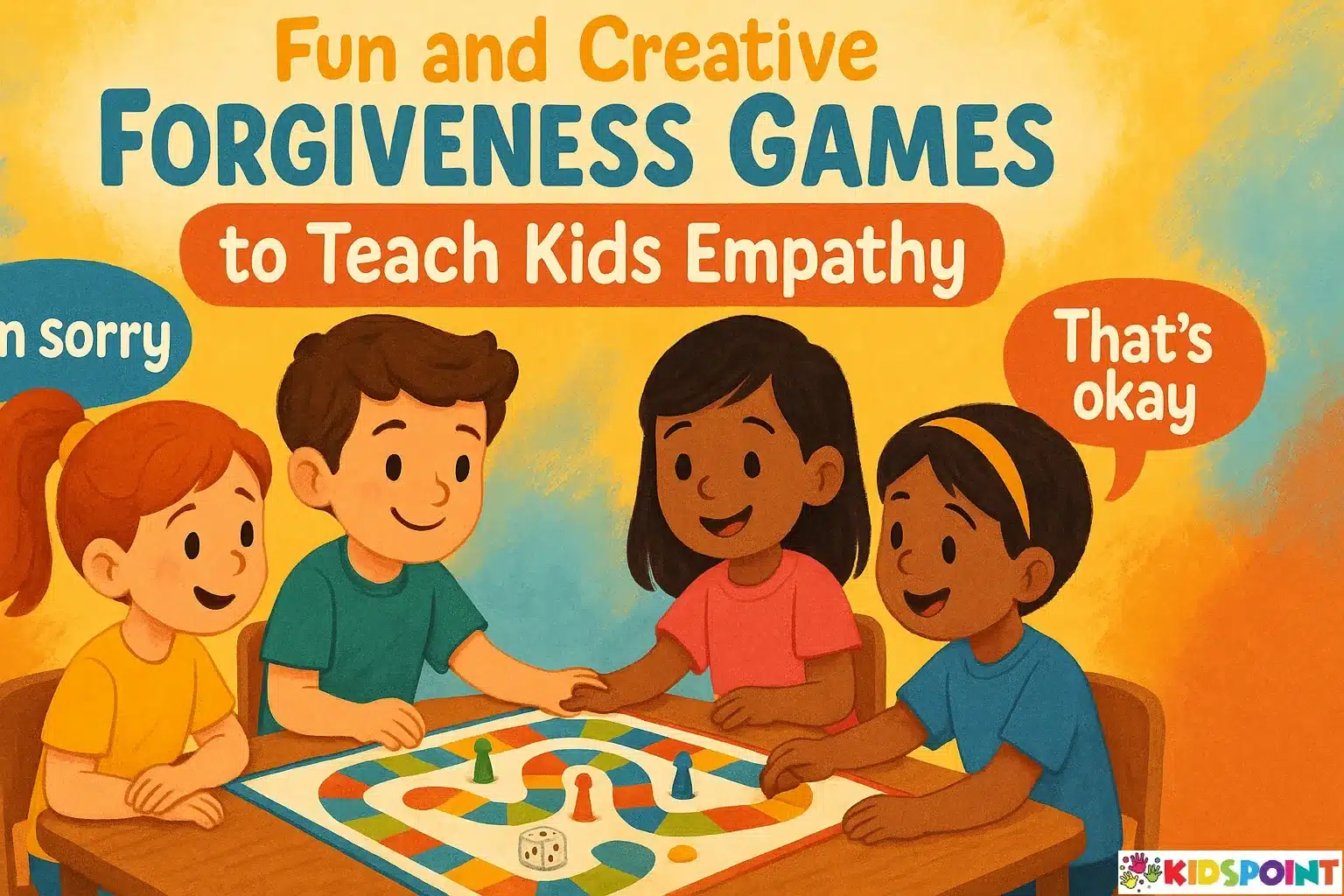 Fun and Creative Forgiveness Games to Teach Kids Empathy