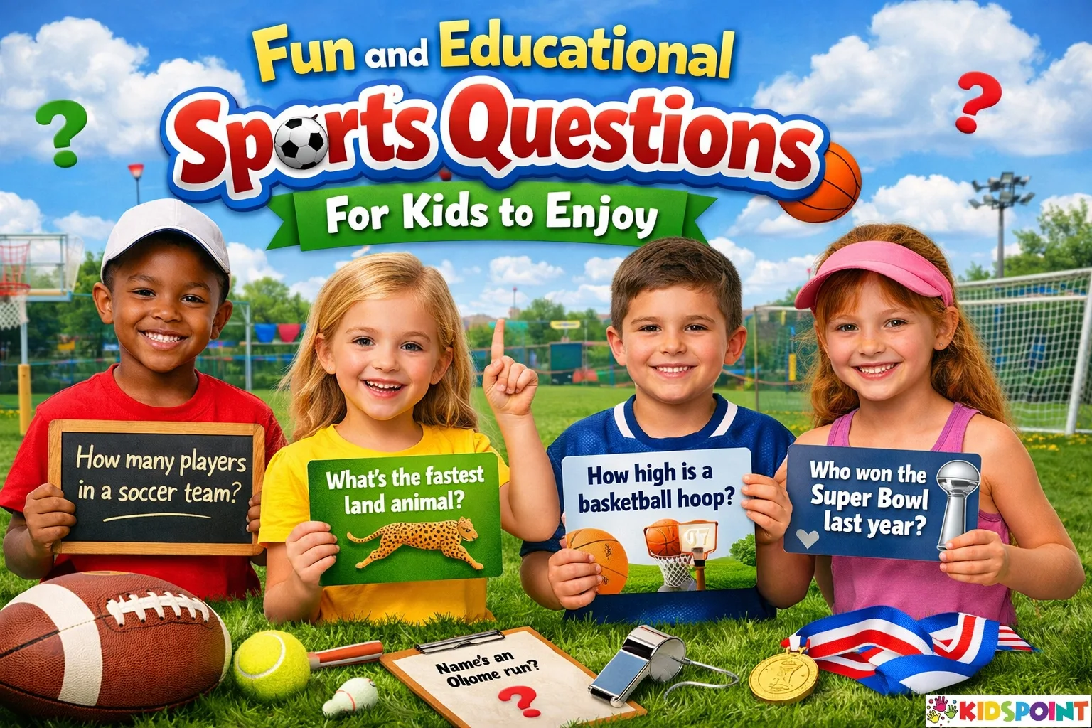 Fun and Educational Sports Questions for Kids to Enjoy