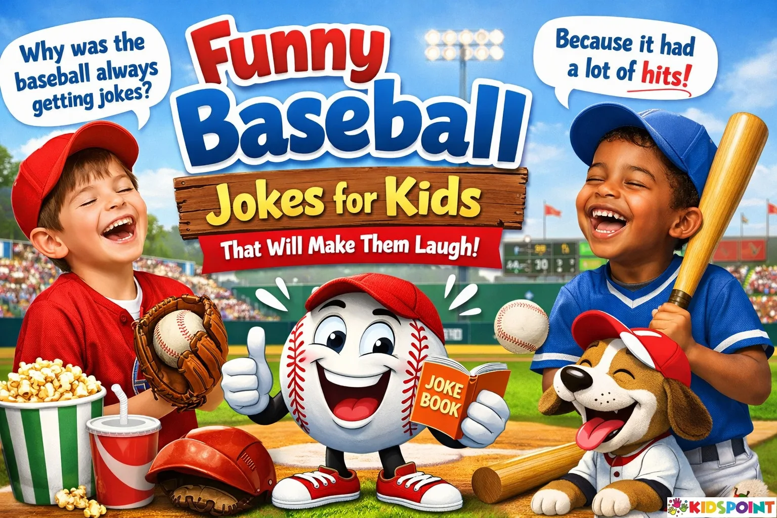 Funny Baseball Jokes for Kids That Will Make Them Laugh