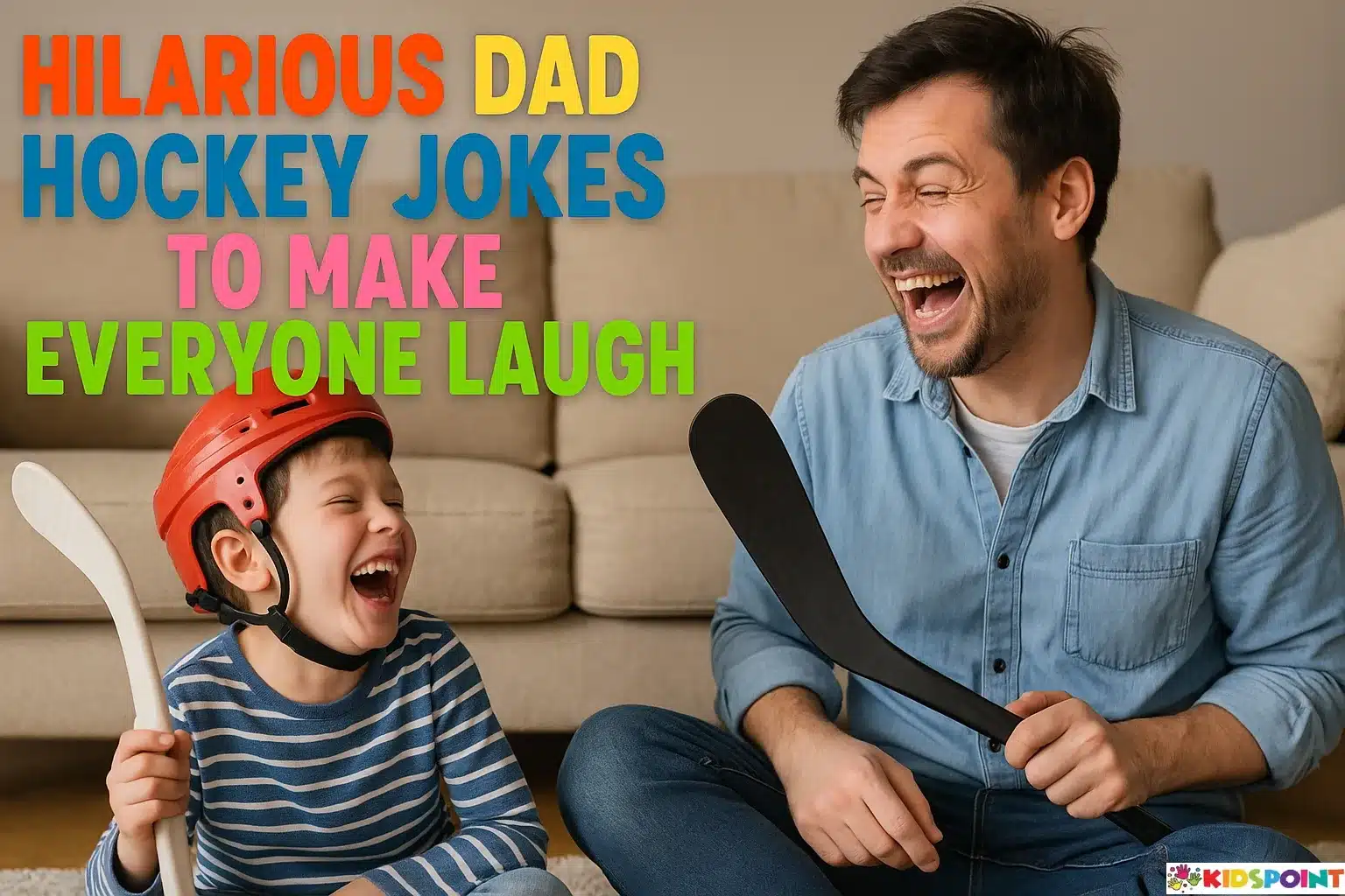 hilarious dad hockey jokes to make everyone laugh