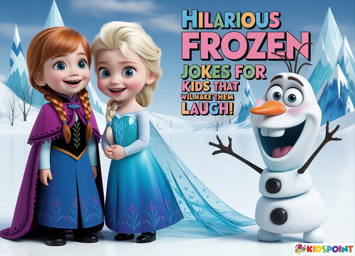Hilarious Frozen Jokes for Kids That Will Make Them Laugh