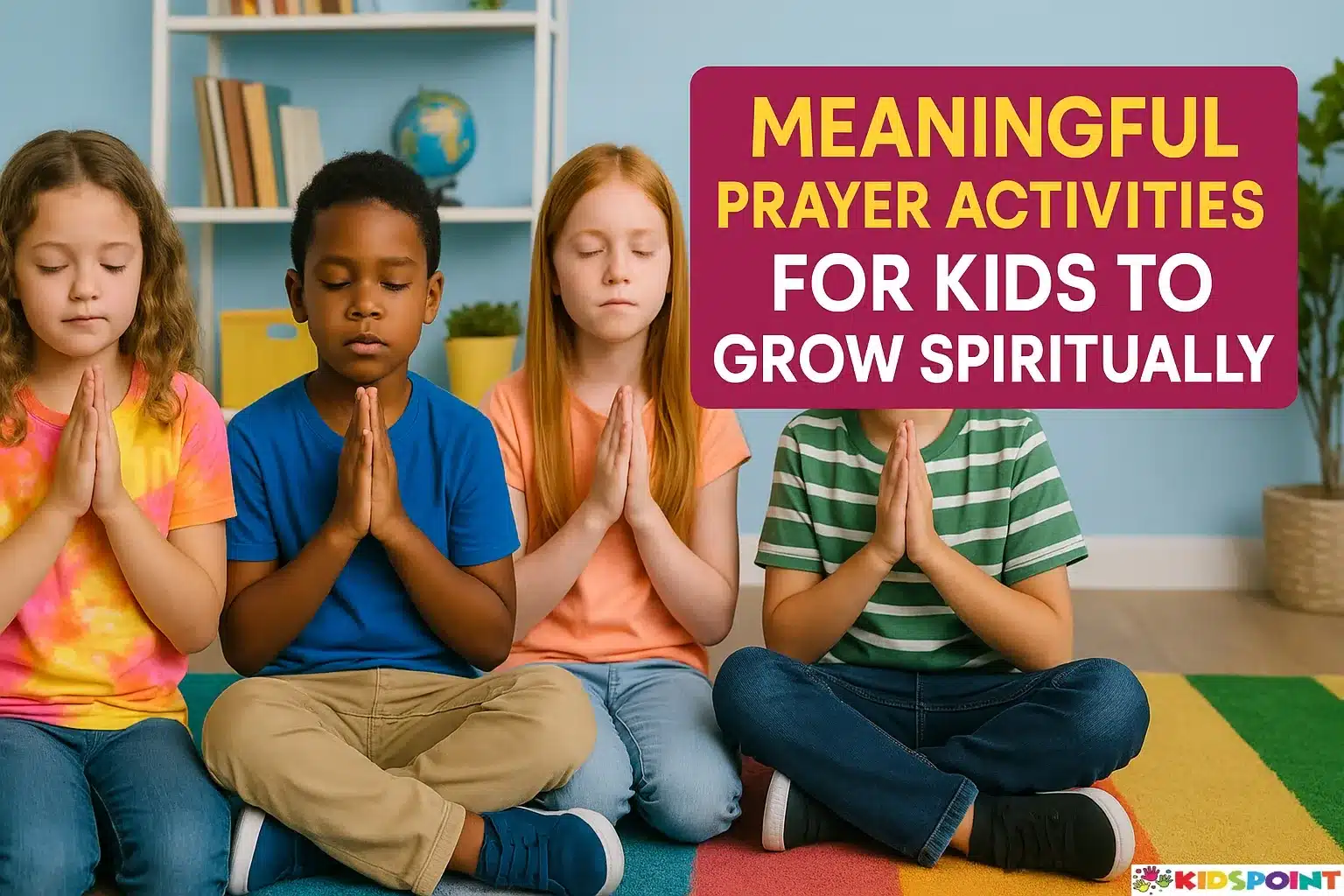Meaningful Prayer Activities for Kids to Grow Spiritually