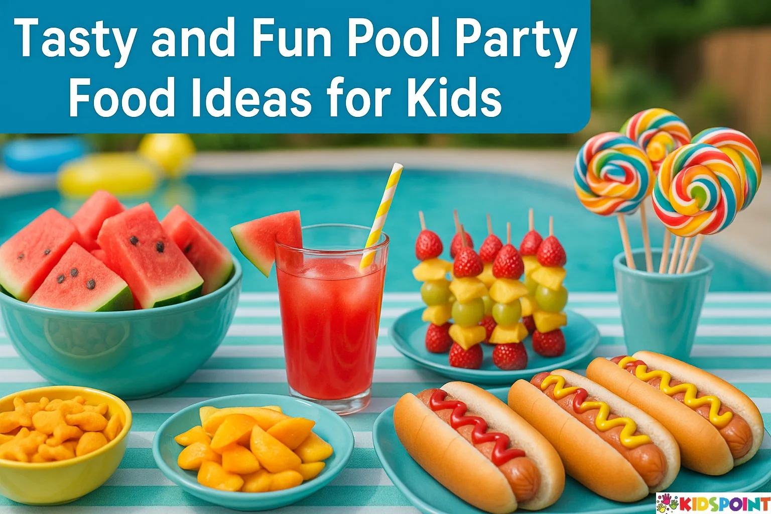 Tasty and Fun Pool Party Food Ideas for Kids