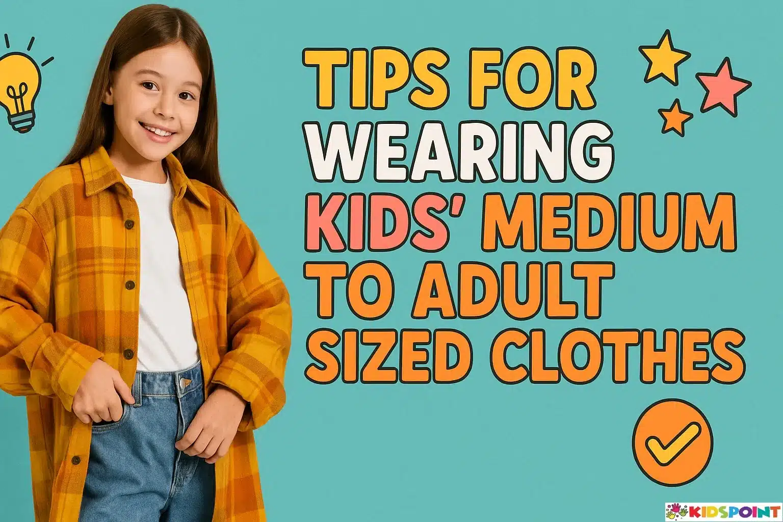 Tips for Wearing Kids’ Medium to Adult Sized Clothes