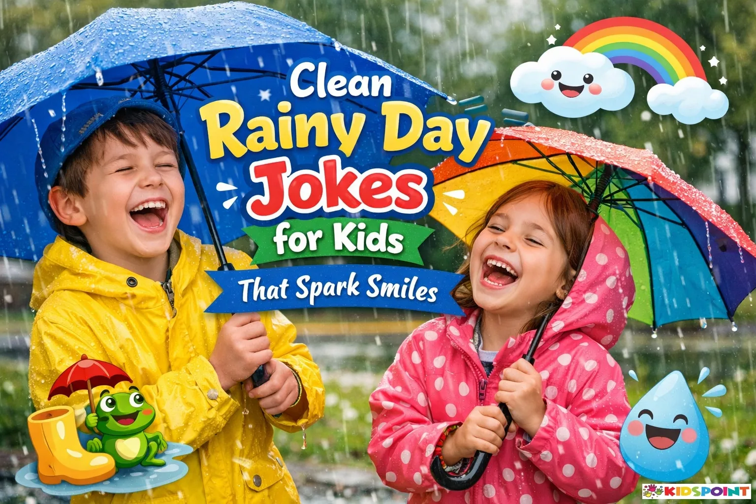 Clean Rainy Day Jokes for Kids That Spark Smiles