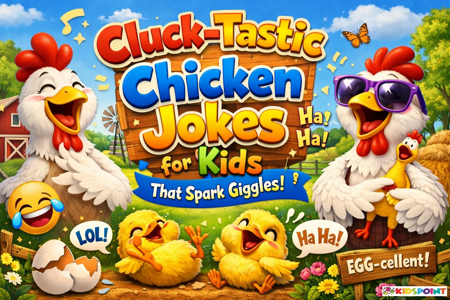 Cluck-Tastic Chicken Jokes for Kids That Spark Giggles