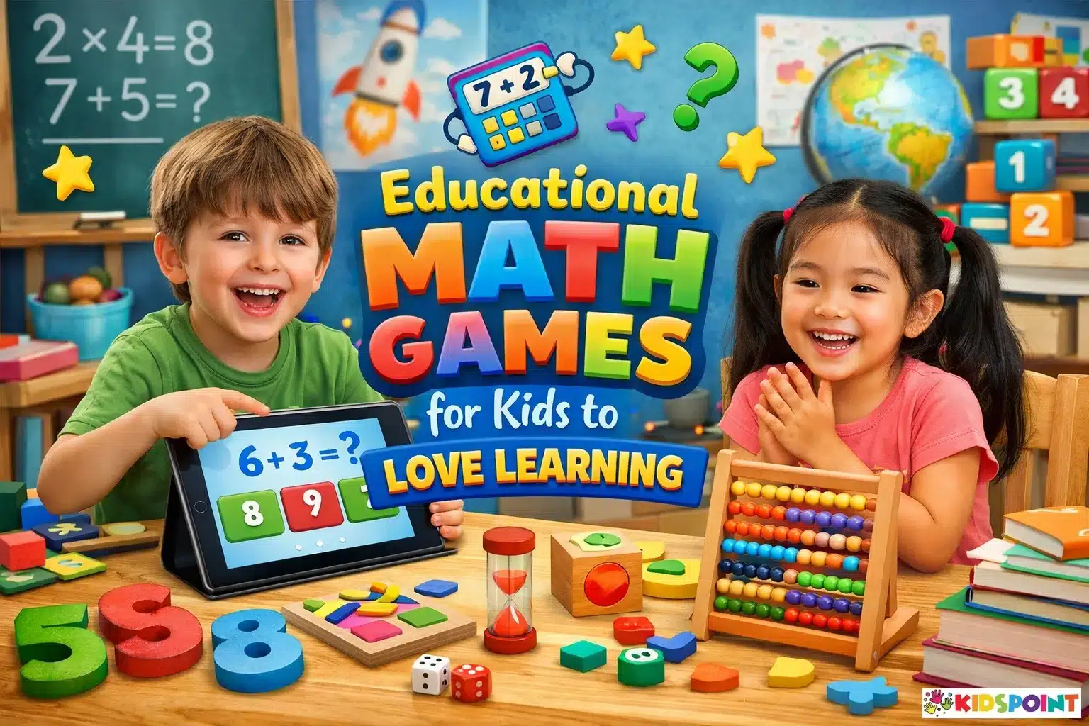 Educational Math Games for Kids to Love Learning