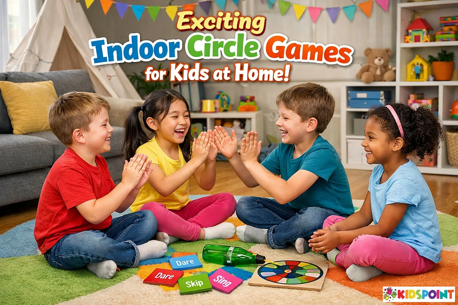 Exciting Indoor Circle Games for Kids at Home