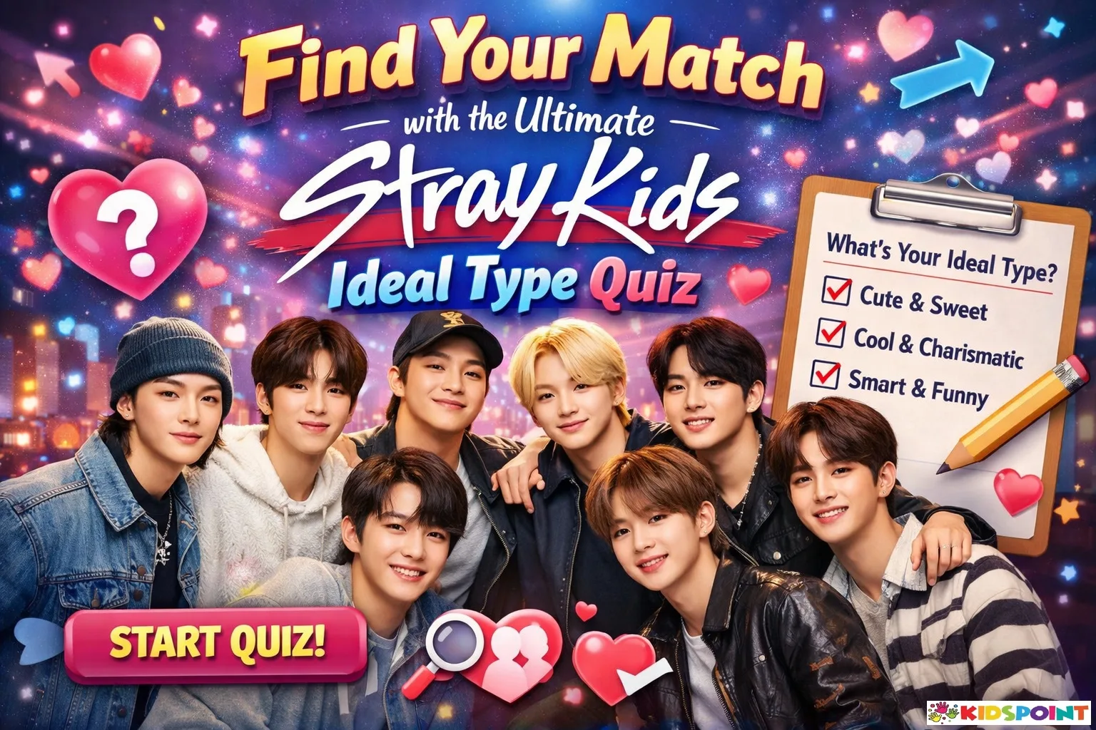 Find Your Match with the Ultimate Stray Kids Ideal Type Quiz