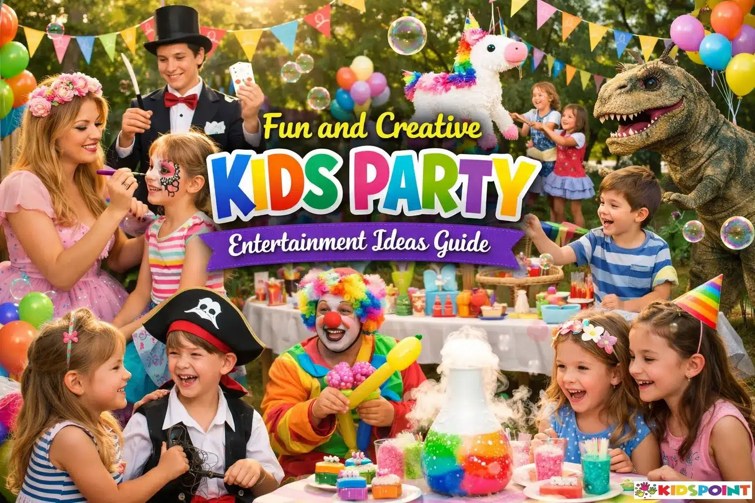 Fun and Creative Kids Party Entertainment Ideas Guide