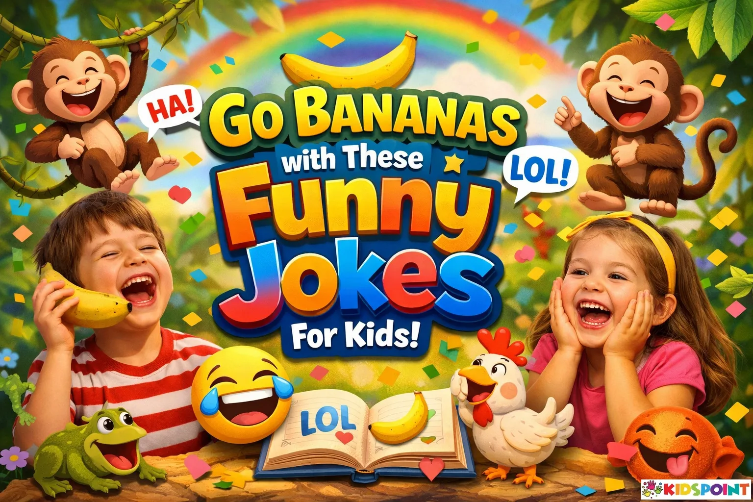 Go Bananas with These Funny Jokes for Kids