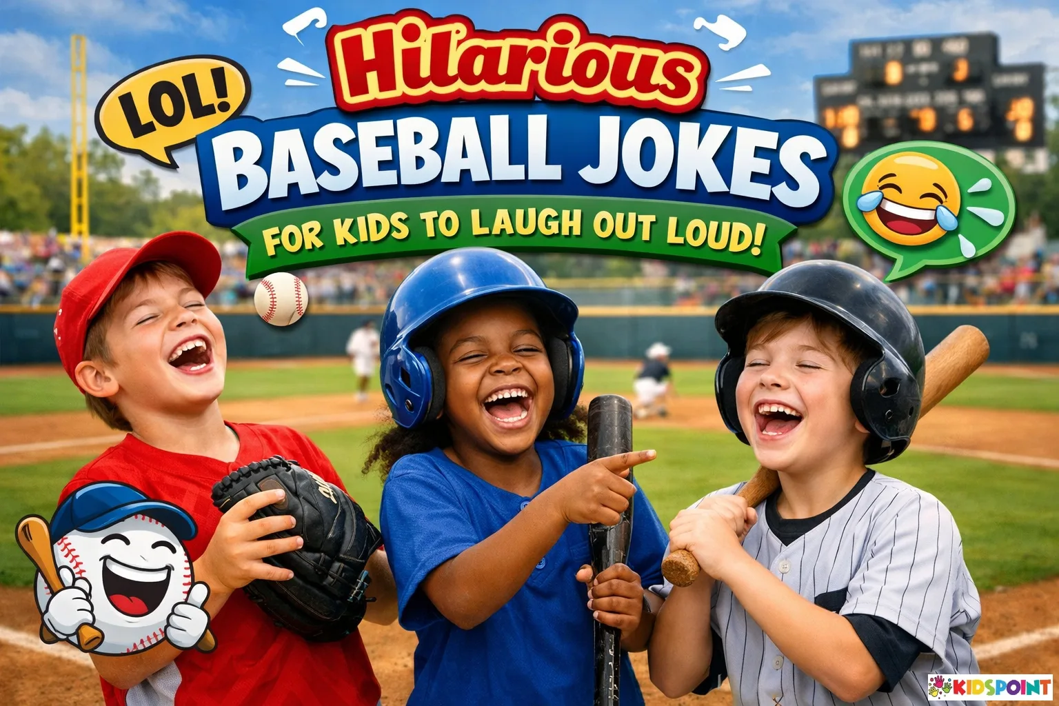 Hilarious Baseball Jokes for Kids to Laugh Out Loud