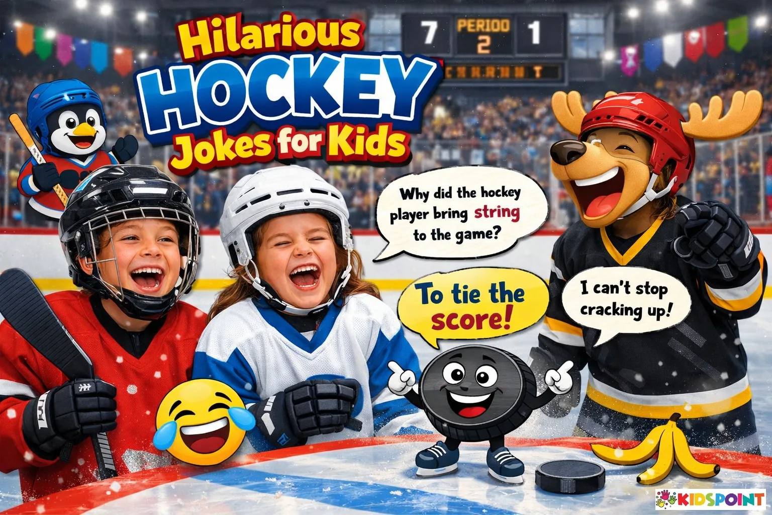 Hilarious Hockey Jokes for Kids That Score Big Laughs