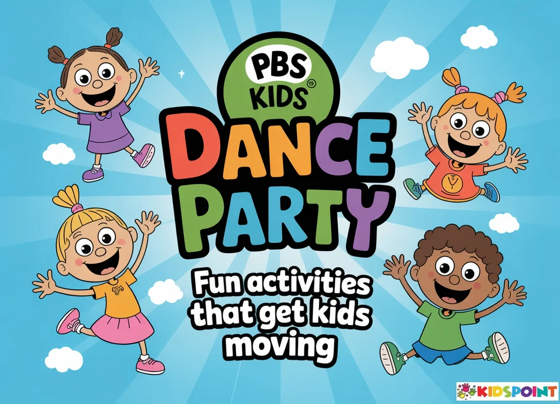 PBS Kids Dance Party Fun Activities That Get Kids Moving