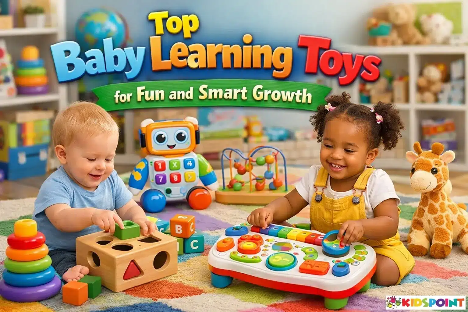 Top Baby Learning Toys for Fun and Smart Growth