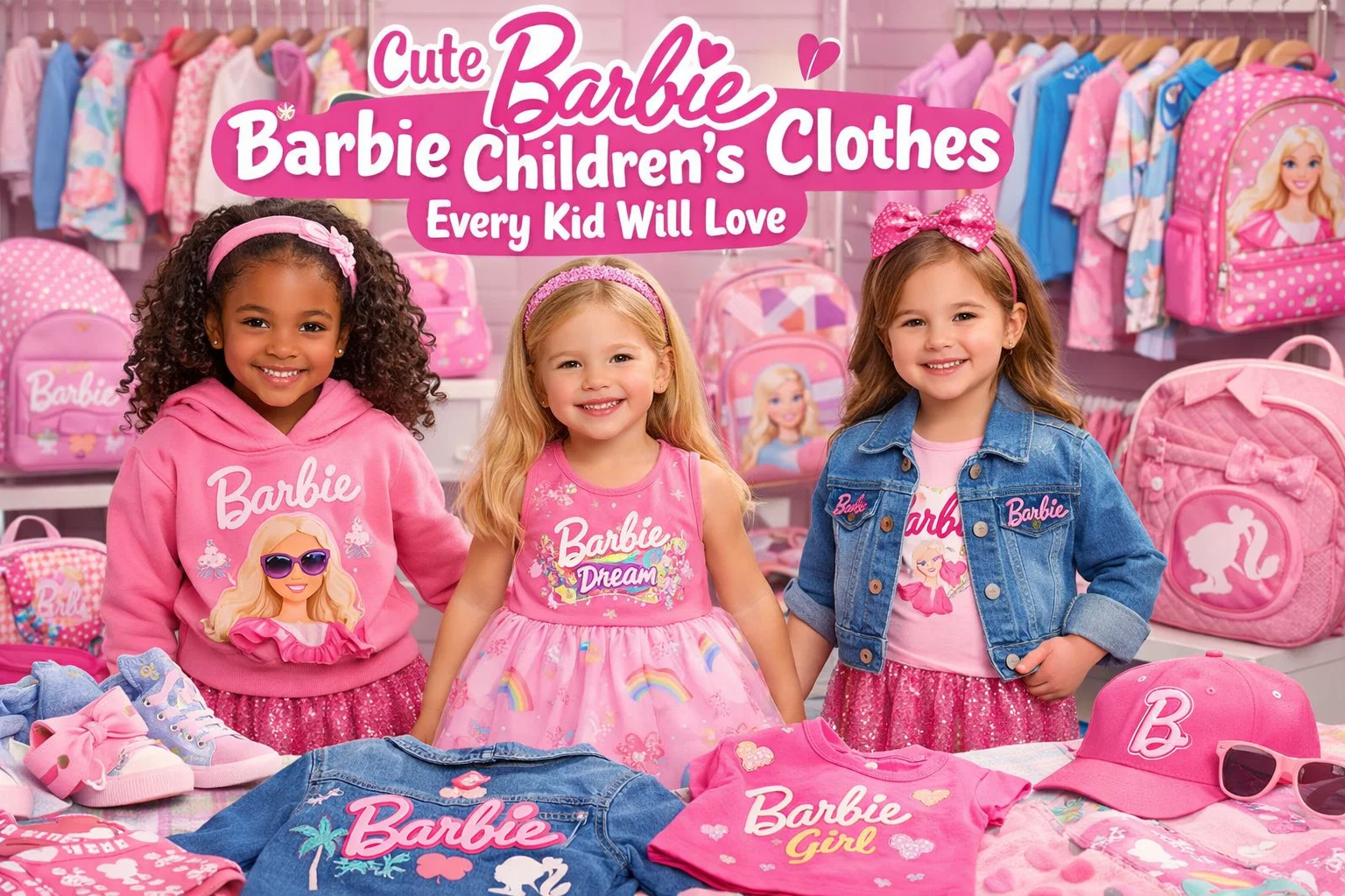 Cute Barbie Children’s Clothes Every Kid Will Love