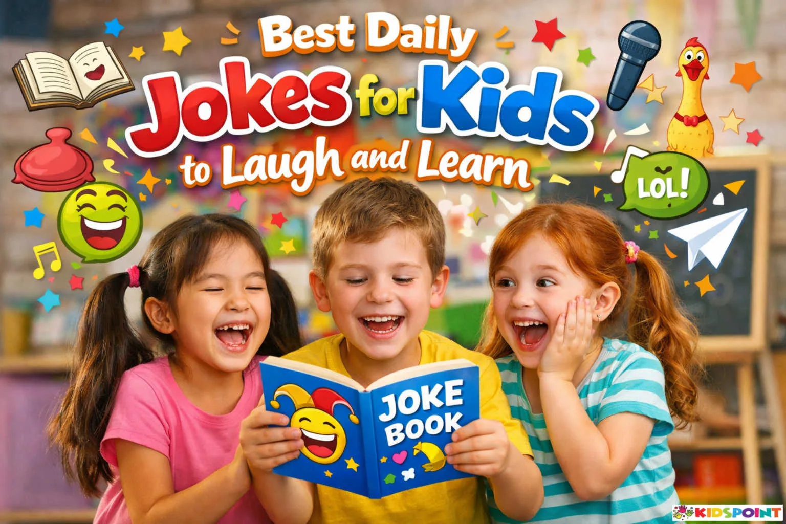 Best Daily Jokes for Kids to Laugh and Learn