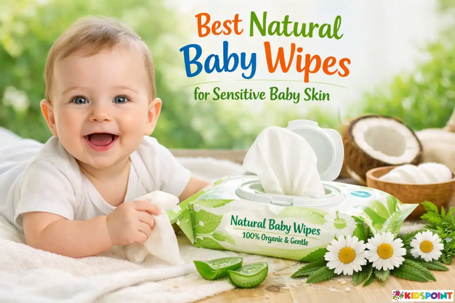 Best Natural Baby Wipes for Sensitive Baby Skin