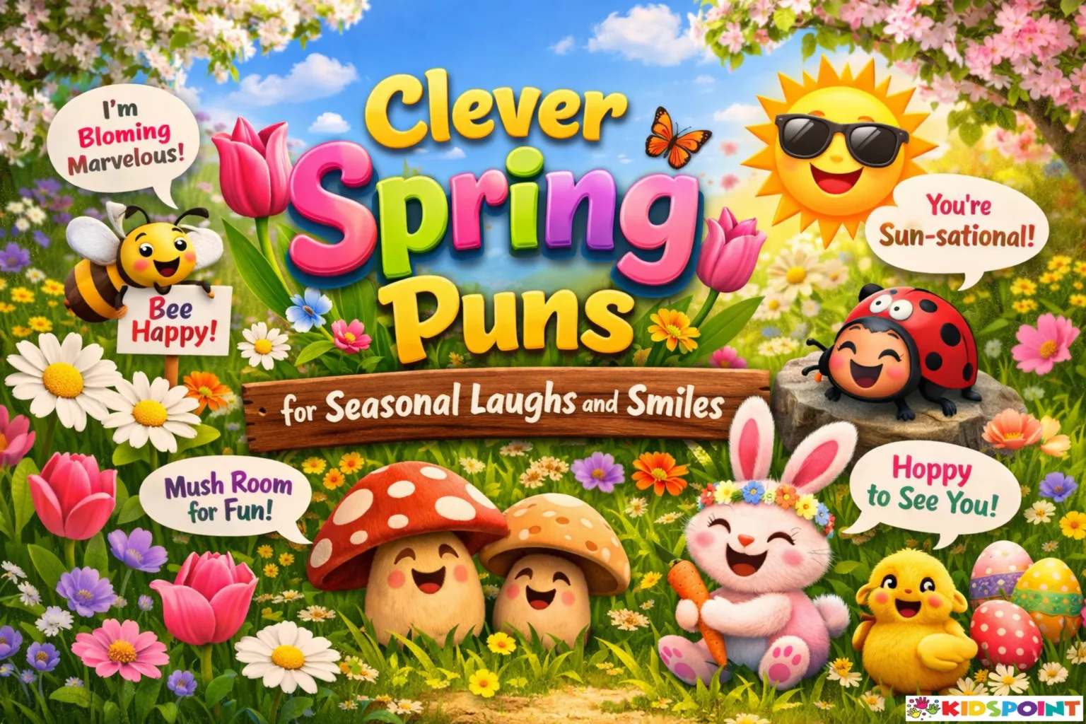 Clever Spring Puns for Seasonal Laughs and Smiles