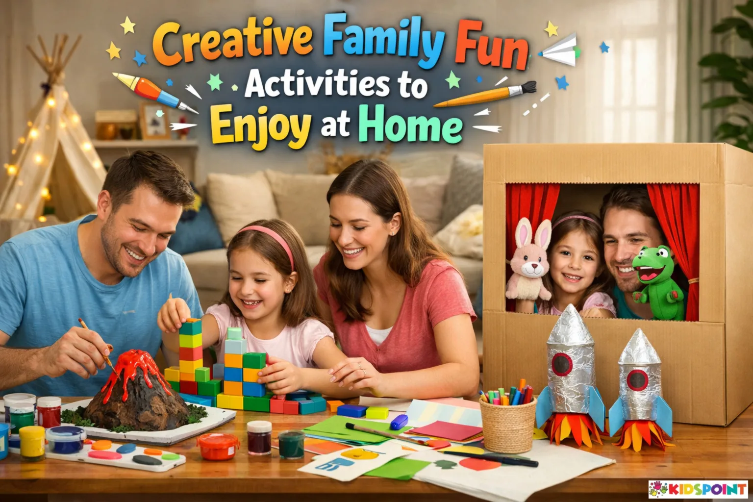 Creative Family Fun Activities to Enjoy at Home