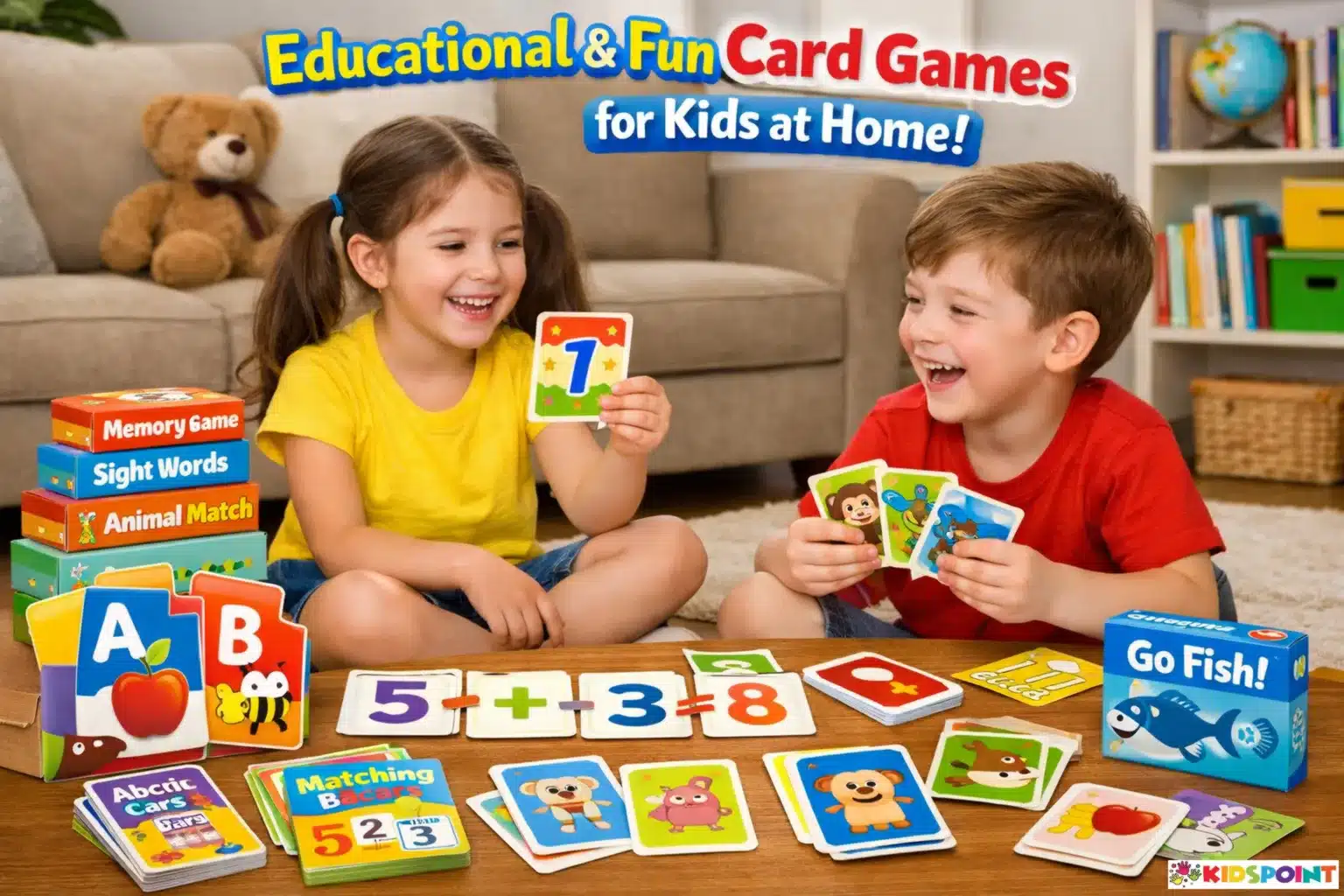 Educational and Fun Card Games for Kids at Home
