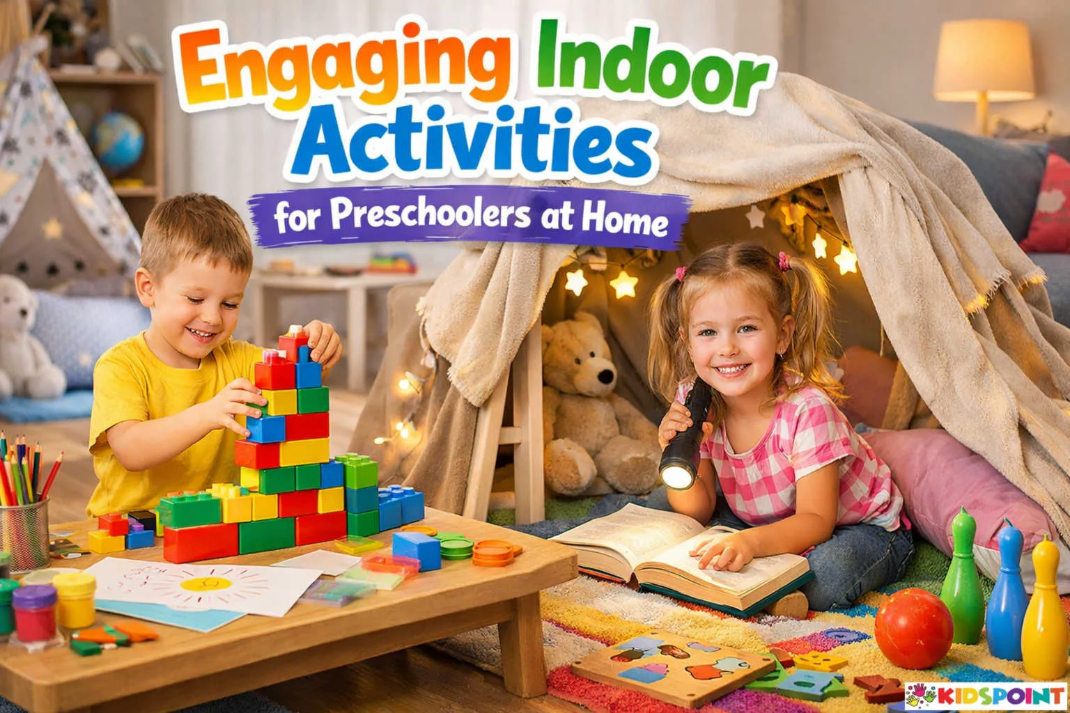 Engaging Indoor Activities for Preschoolers at Home