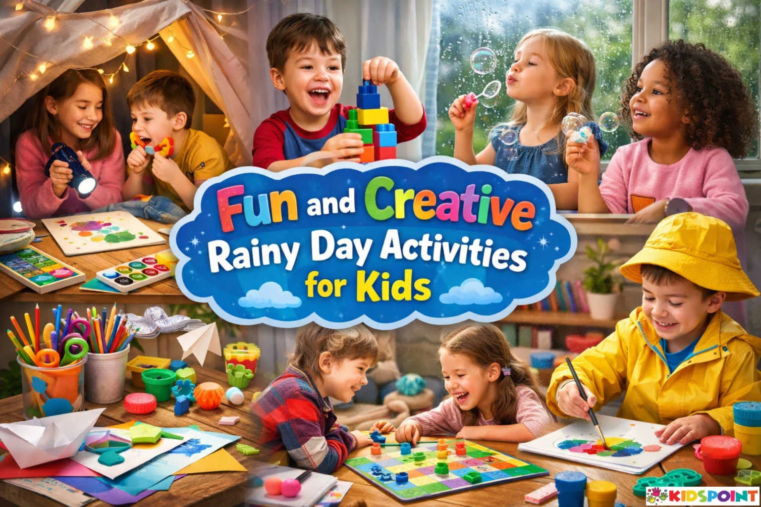Fun and Creative Rainy Day Activities for Kids