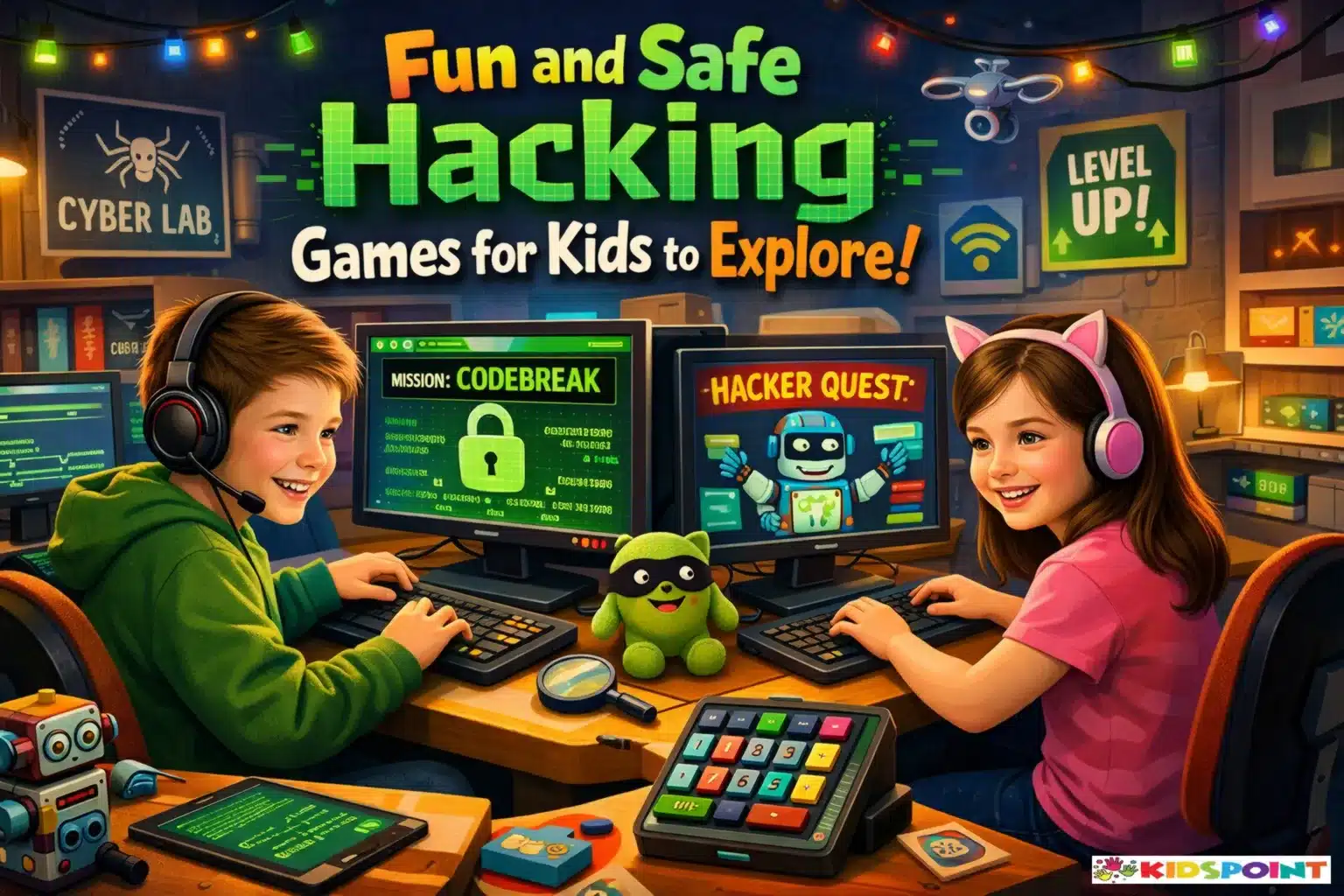 Fun and Safe Hacking Games for Kids to Explore