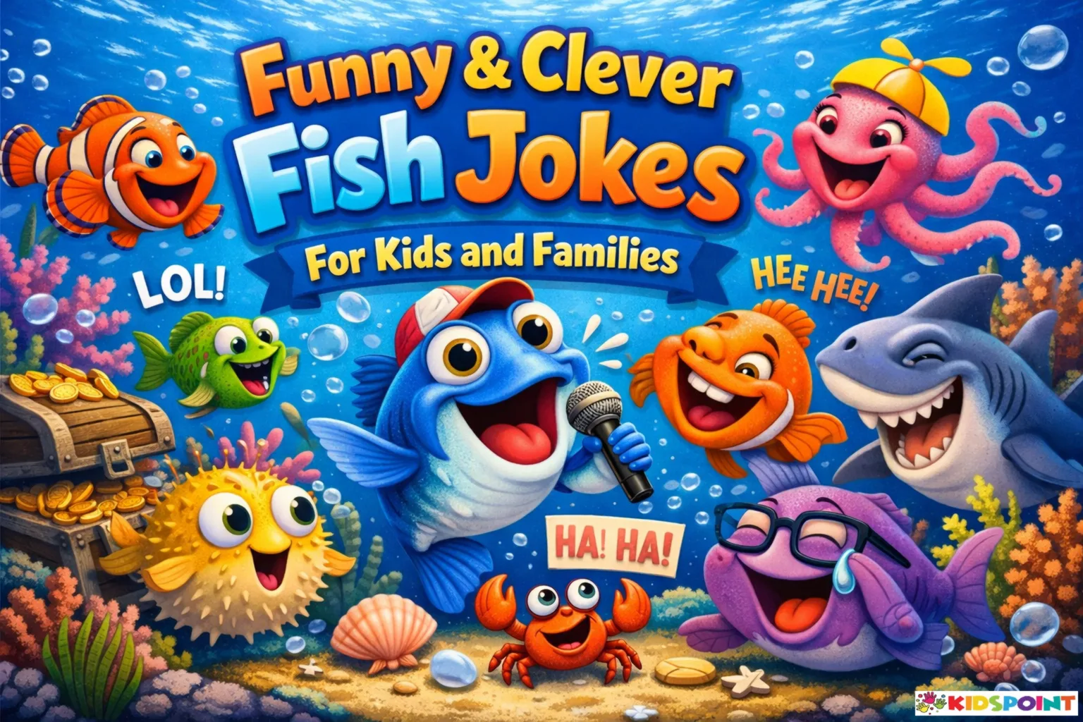 Funny and Clever Fish Jokes for Kids and Families