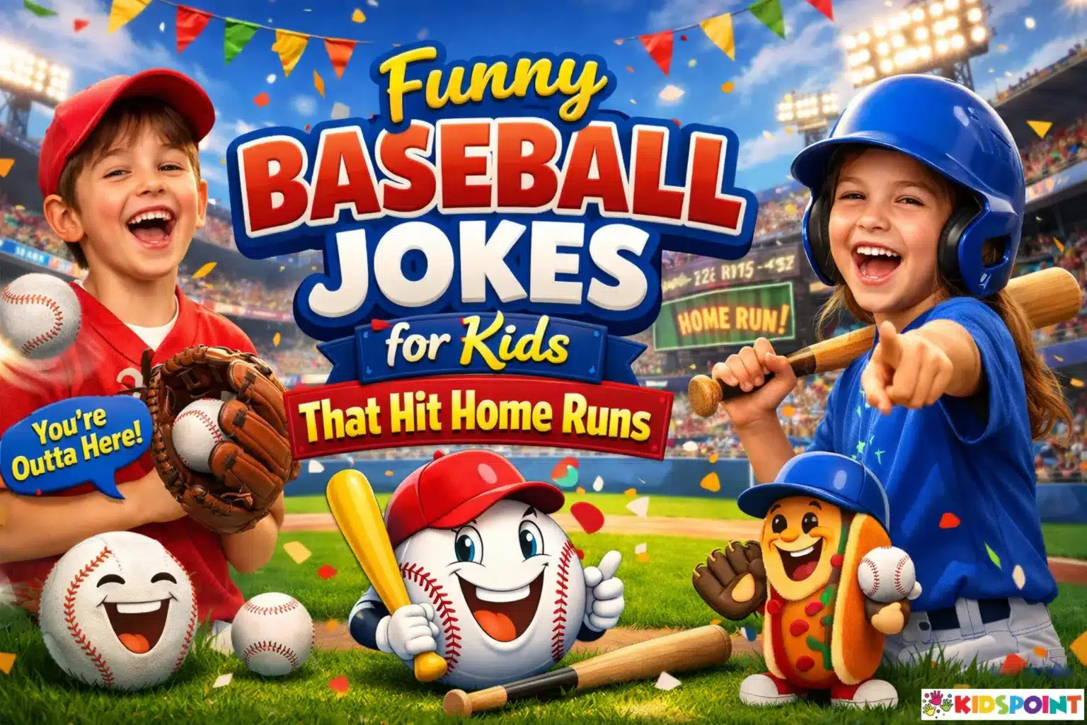 Funny Baseball Jokes for Kids That Hit Home Runs