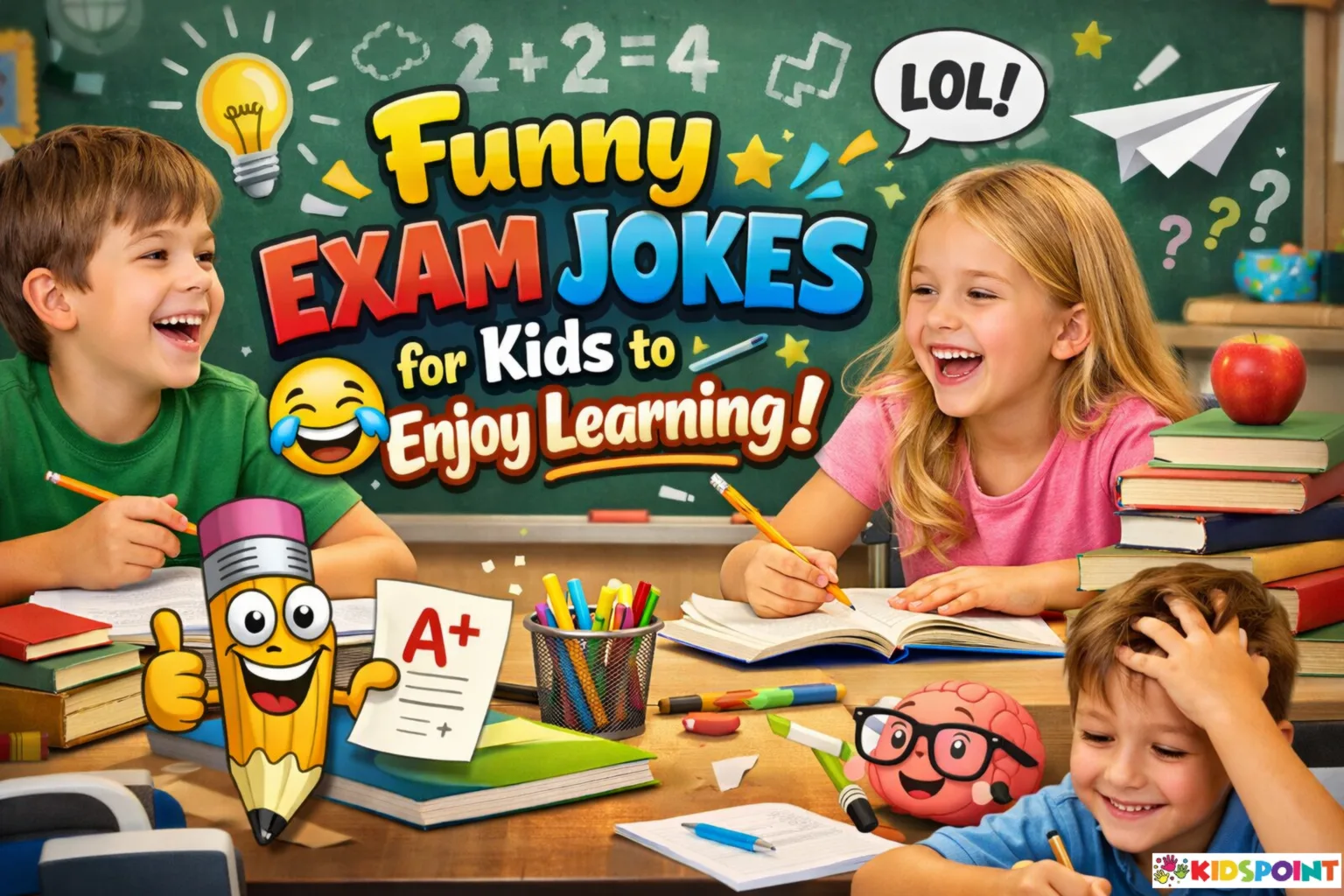 Funny Exam Jokes for Kids to Enjoy Learning