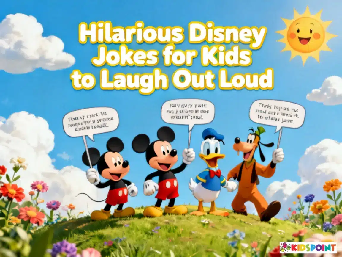 Hilarious Disney Jokes for Kids to Laugh Out Loud