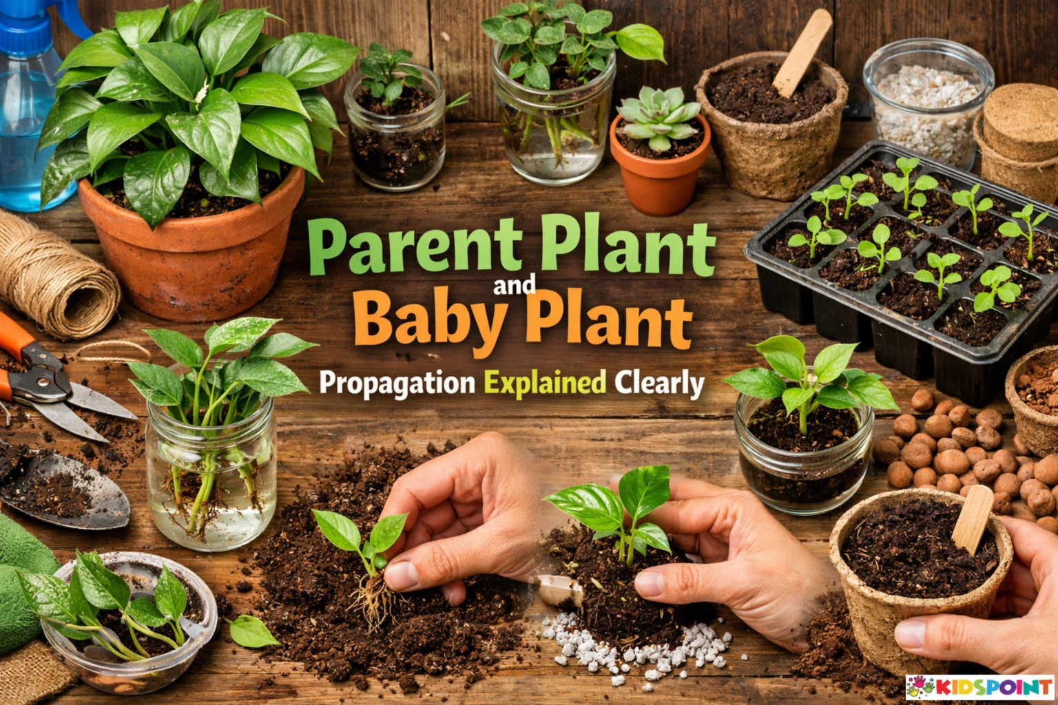 Parent Plant and Baby Plant Propagation Explained Clearly