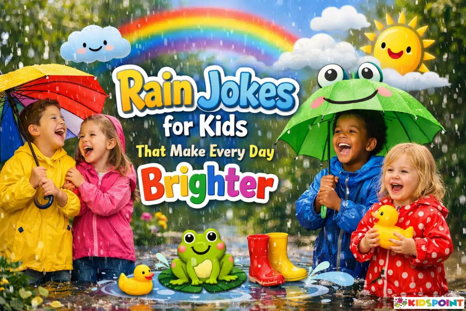 Rain Jokes for Kids That Make Every Day Brighter