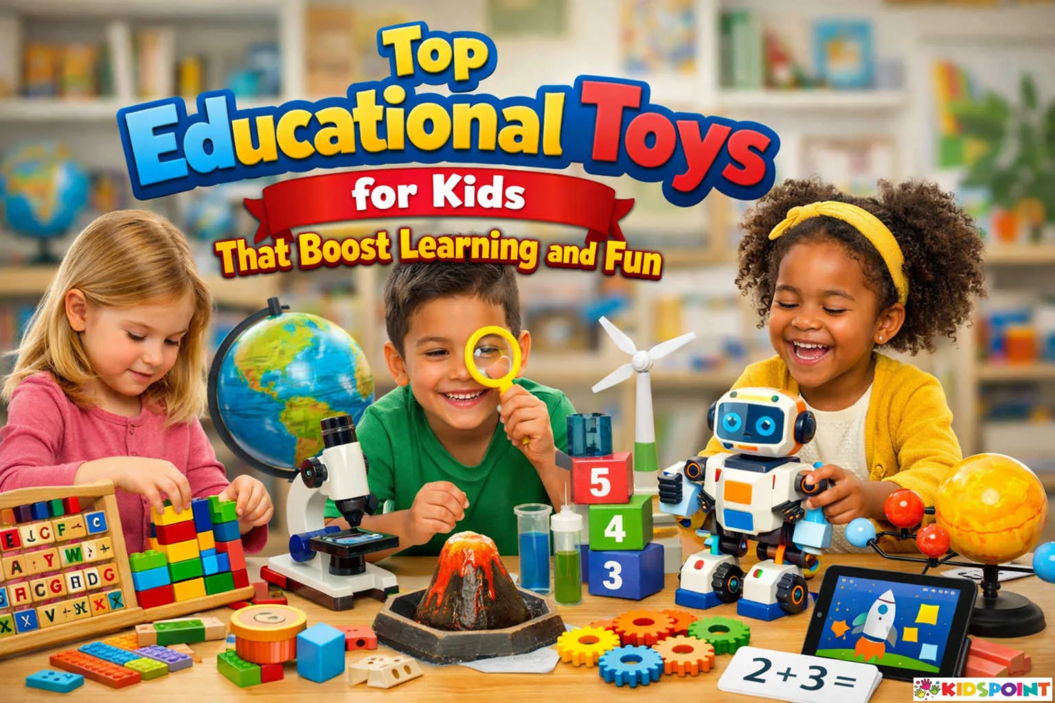 Top Educational Toys for Kids That Boost Learning and Fun