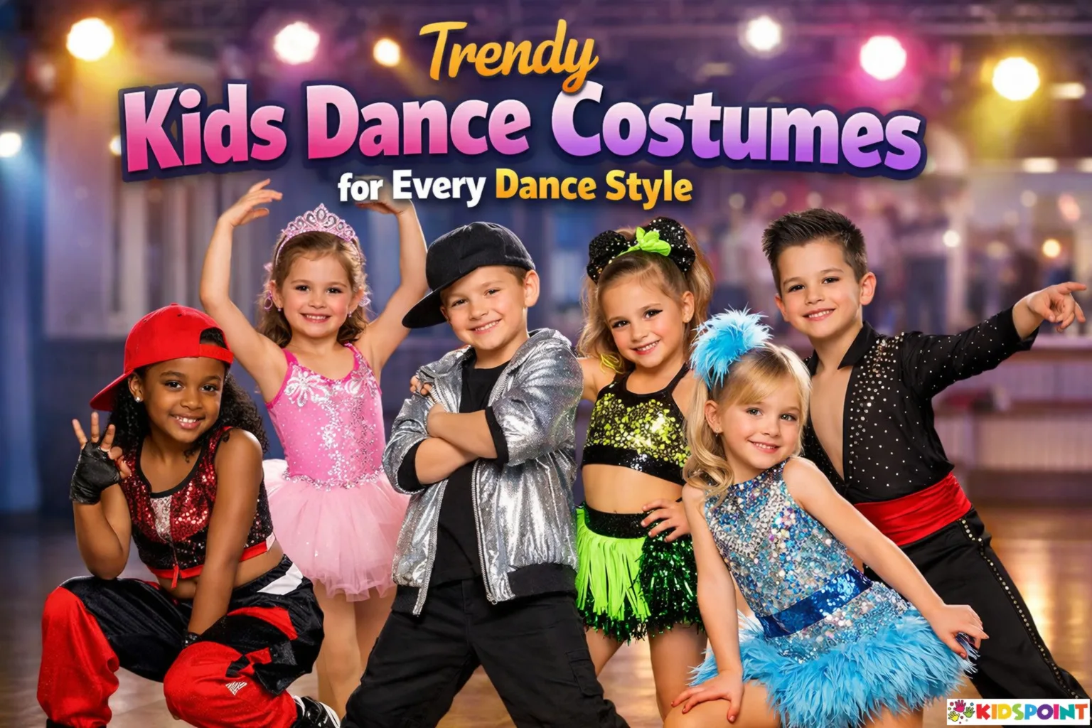 Trendy Kids Dance Costumes for Every Dance Style