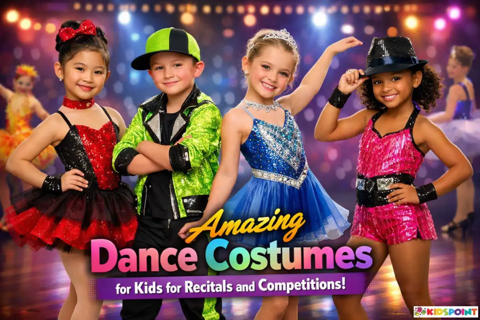 Amazing Dance Costumes for Kids for Recitals and Competitions
