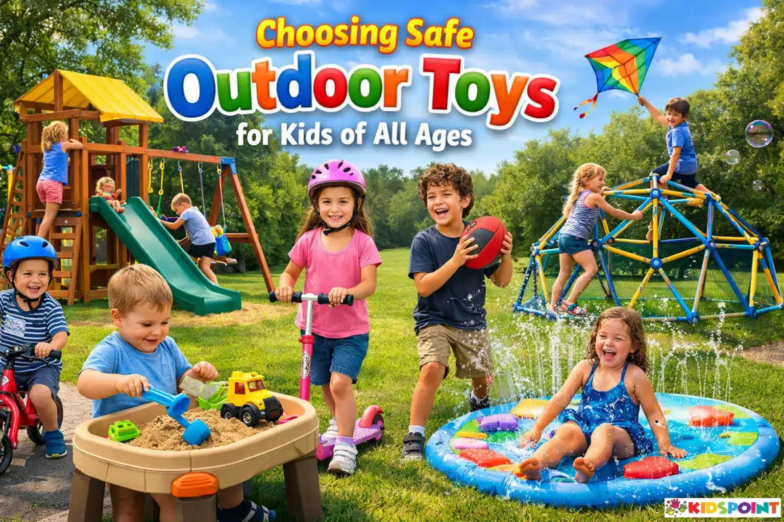 Choosing Safe Outdoor Toys for Kids of All Ages