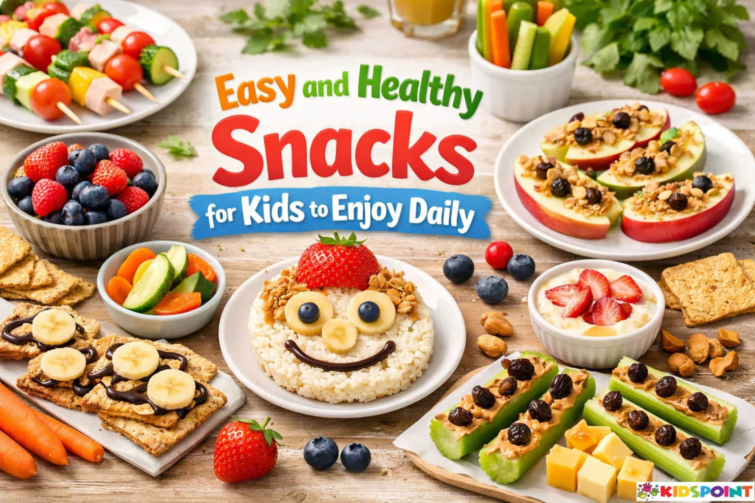 Easy and Healthy Snacks for Kids to Enjoy Daily