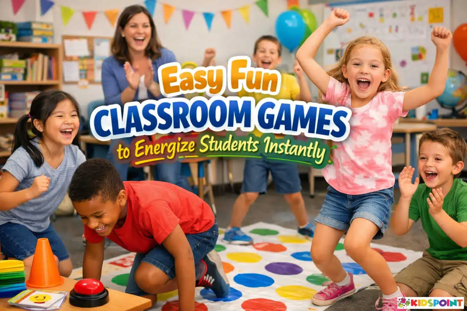 Easy Fun Classroom Games to Energize Students Instantly