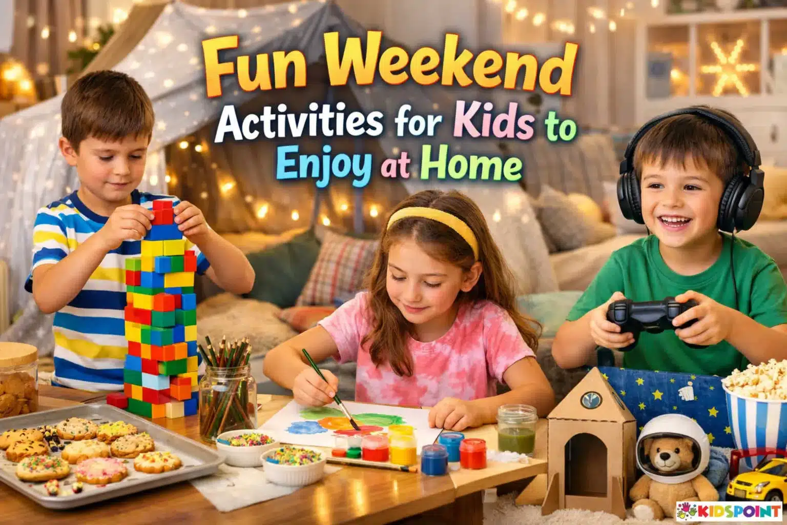 Fun Weekend Activities for Kids to Enjoy at Home